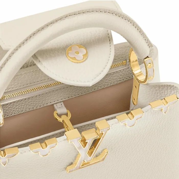 Women Capucines Bag Louis Vuitton Louis Vuitton M23331 Capucines BB Crme Nacre 8211 Louis Vuitton Handbag Store
