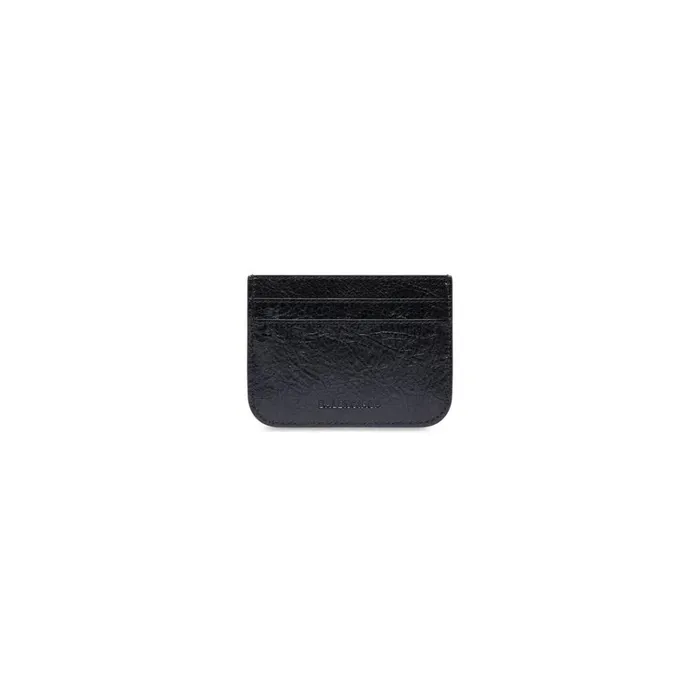 Women Card Holders Balenciaga Le Cagole Card Holder In Black