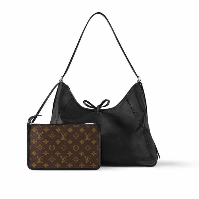 Women CarryAll Bag Louis Vuitton Louis Vuitton M25143 CarryAll Dark MM Black 8211 Louis Vuitton Handbag Store