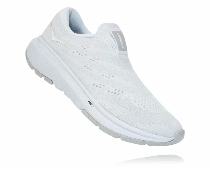 Women Cavu 3 Slip White Lunar Rock HOKA ONE ONE Road Running