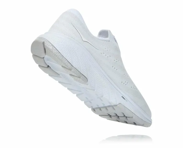 Women Cavu 3 Slip White Lunar Rock HOKA ONE ONE Road Running Women Cavu 3 Slip White Lunar Rock HOKA ONE ONE Road Running