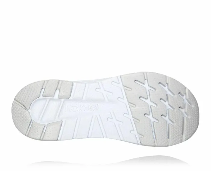 Women Cavu 3 Slip White Lunar Rock HOKA ONE ONE Road Running Women Cavu 3 Slip White Lunar Rock HOKA ONE ONE Road Running
