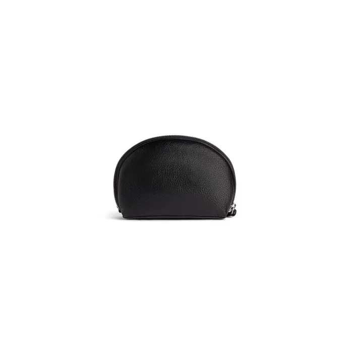 Women Clutches and Pouches Balenciaga Le Cagole Xs Cosmetic Pouch In Black
