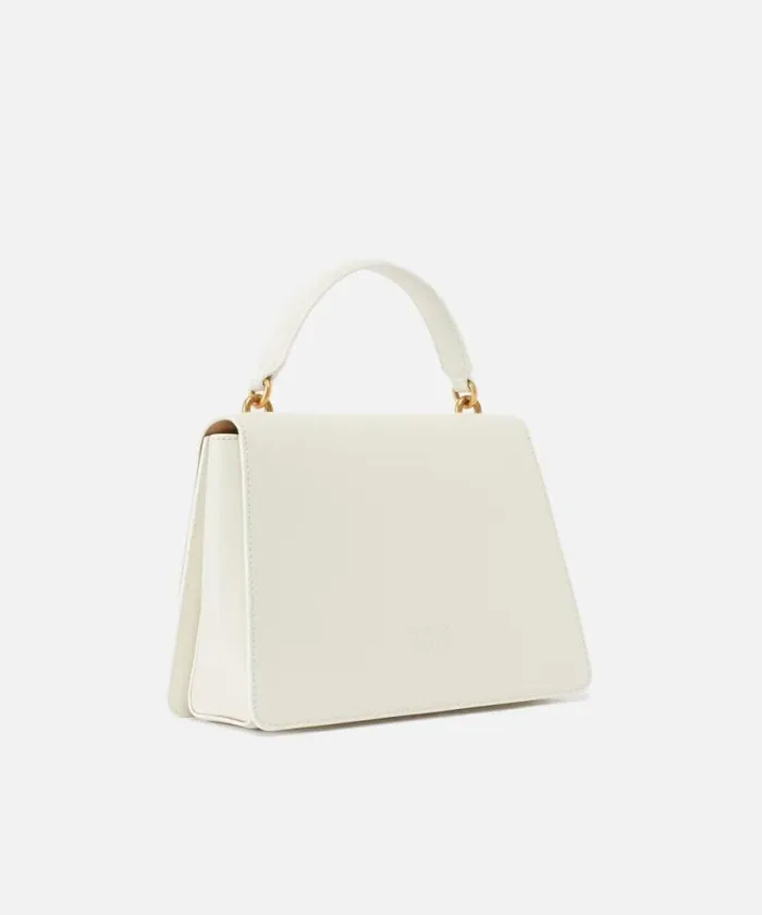 Women Crossbody Bags Pinko Classic Love Bag One Top Handle Light Simply Whitewhiteantique Gold Women Crossbody Bags Pinko Classic Love Bag One Top Handle Light Simply Whitewhiteantique Gold