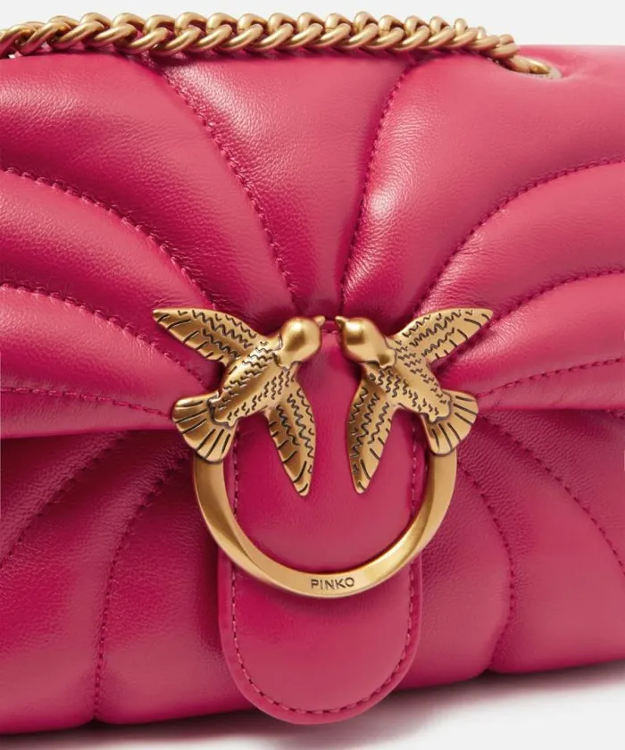 Women Crossbody Bags Pinko Love Bag Puff Butterfly Mini Nappa Leather Crossbody Bag Pinko Pinkantique Gold Women Crossbody Bags Pinko Love Bag Puff Butterfly Mini Nappa Leather Crossbody Bag Pinko Pinkantique Gold