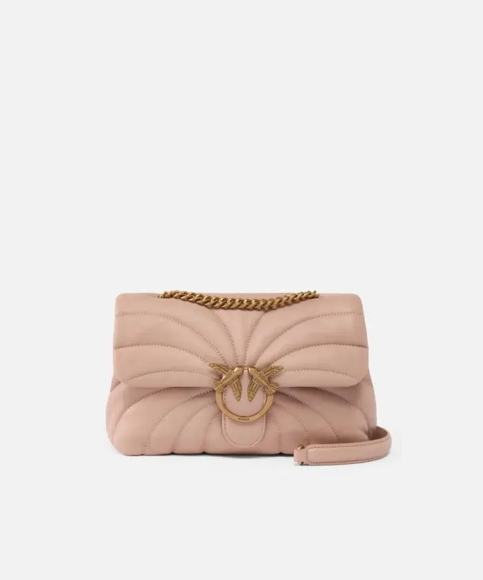 Women Crossbody Bags Pinko Love Bag Puff Large Butterfly Quilt Crossbody Bag Pinkdusty Pinkantique Gold Women Crossbody Bags Pinko Love Bag Puff Large Butterfly Quilt Crossbody Bag Pinkdusty Pinkantique Gold