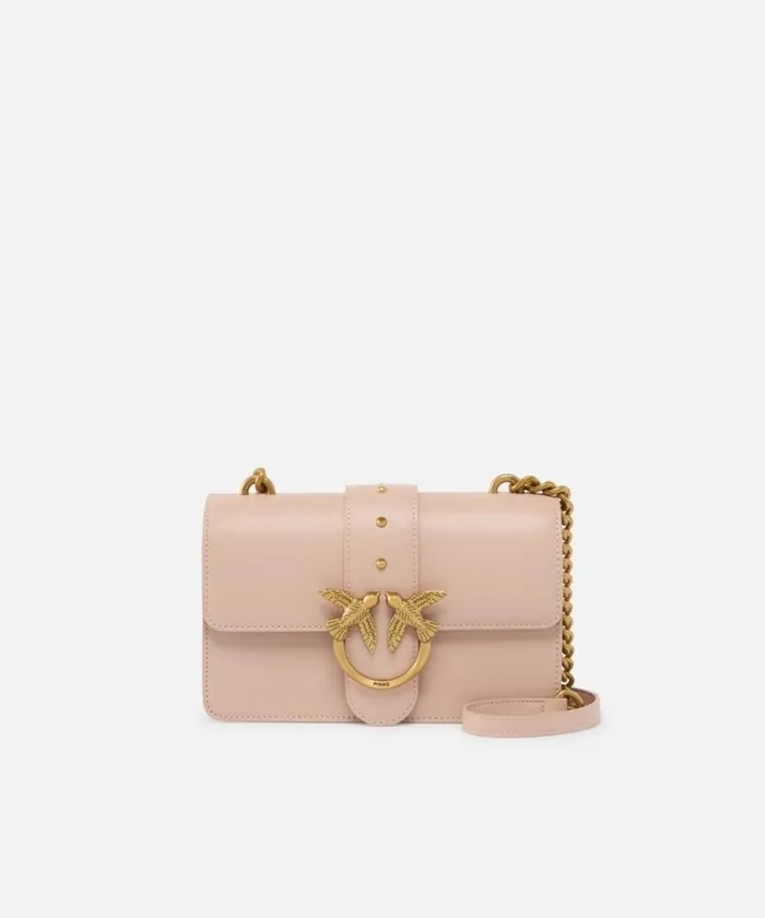 Women Crossbody Bags Pinko Mini Love Bag One Simply Pinkdusty Pinkantique Gold Women Crossbody Bags Pinko Mini Love Bag One Simply Pinkdusty Pinkantique Gold
