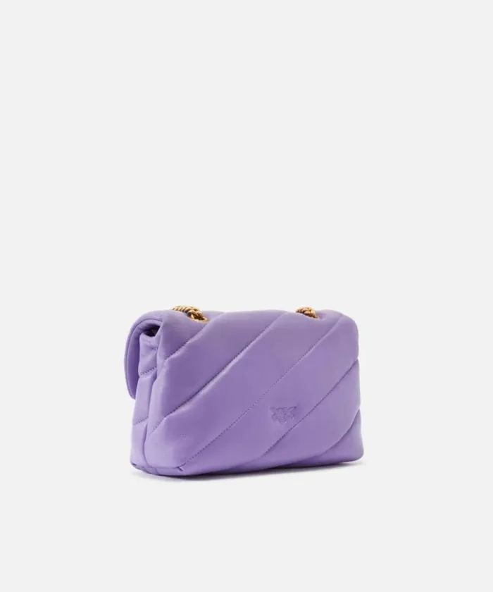 Women Crossbody Bags Pinko Mini Love Bag Puff Maxi Quilt Kashmir Purpleantiquegold Women Crossbody Bags Pinko Mini Love Bag Puff Maxi Quilt Kashmir Purpleantiquegold