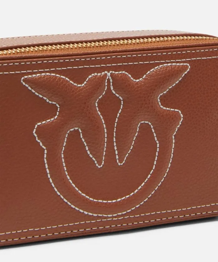 Women Crossbody Bags Pinko Small Crossbody Bag With Raised Love Birds Logo Tanantiquegold Women Crossbody Bags Pinko Small Crossbody Bag With Raised Love Birds Logo Tanantiquegold