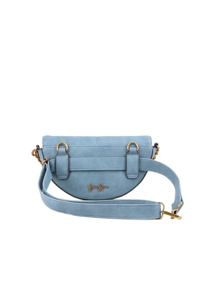 Women Crossbody Jessica Simpson Lexi Belt Bag In Faded Jeans