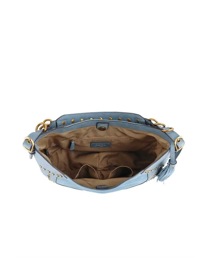 Women Crossbody Jessica Simpson Raven Large Hobo In Faded Jeans