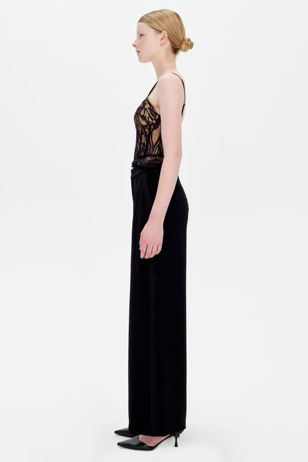 Women Dalila Bustier Black Jonathan Simkhai Tops and Bodysuits