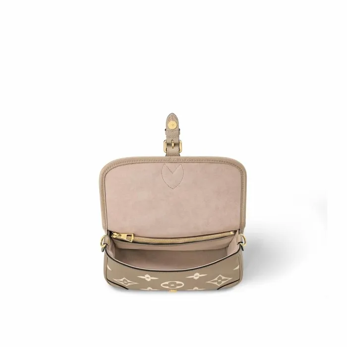 Women Diane Bag Louis Vuitton Louis Vuitton M46583 Diane Tourterelle BeigeCream 8211 Louis Vuitton Handbag Store