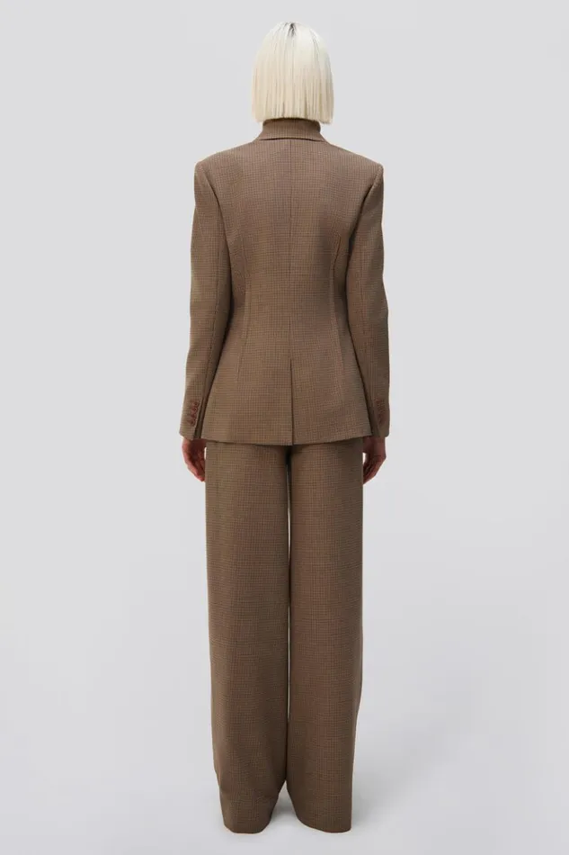 Women Dorit Blazer Teak Jonathan Simkhai Jackets and Coats