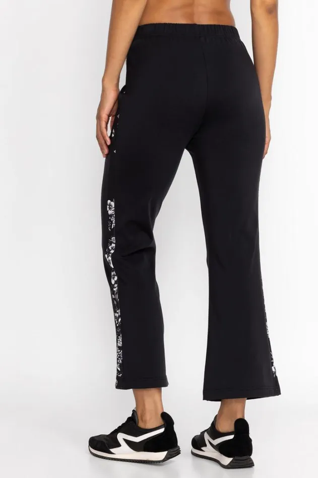 Women Dreamer Flare Ankle Pant Black Beauty Johnny Was Bottoms Women Dreamer Flare Ankle Pant Black Beauty Johnny Was Bottoms