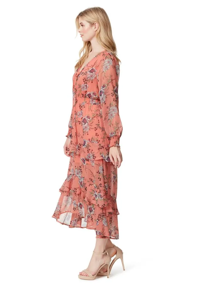 Women Dresses Jessica Simpson Harmony Maxi Dress In Floral Burst
