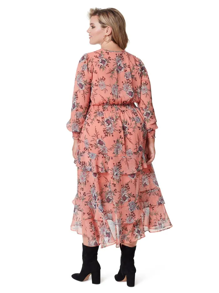 Women Dresses Jessica Simpson Harmony Maxi Dress In Floral Burst