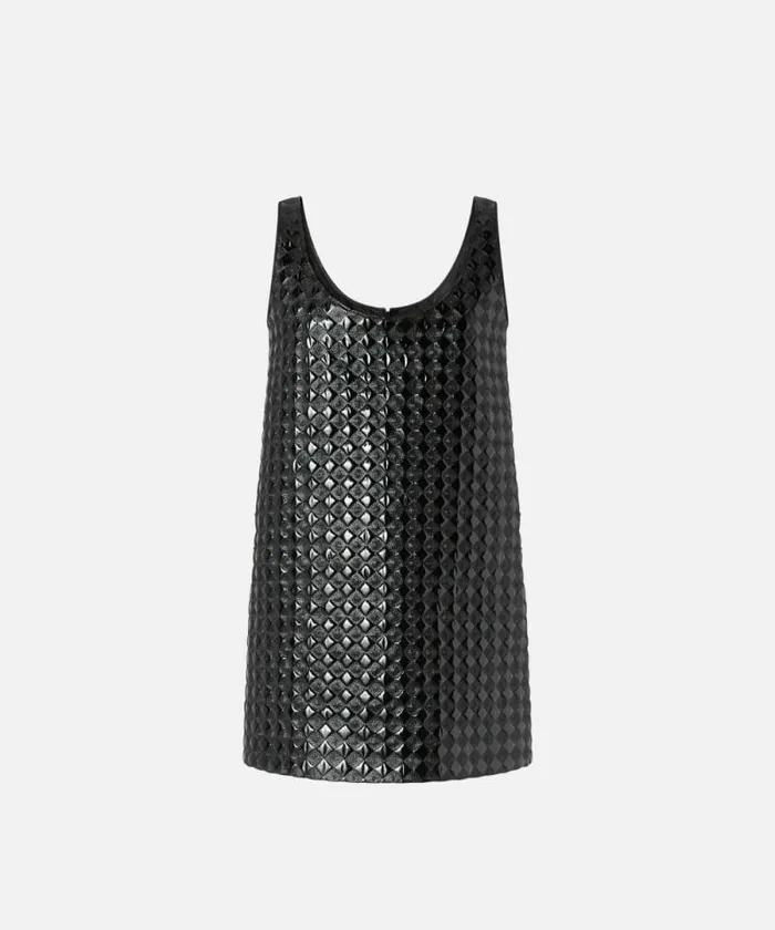 Women Dresses Pinko Mini Patent Leathereffect Sheath Dress Limo Black Women Dresses Pinko Mini Patent Leathereffect Sheath Dress Limo Black
