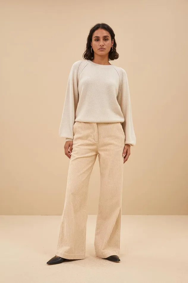 Women Duccio Pullover Chalk Bybar Pullovers