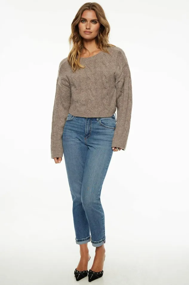 Women Dynamite Jeans and Denim Claudia Mom Jeans Blue