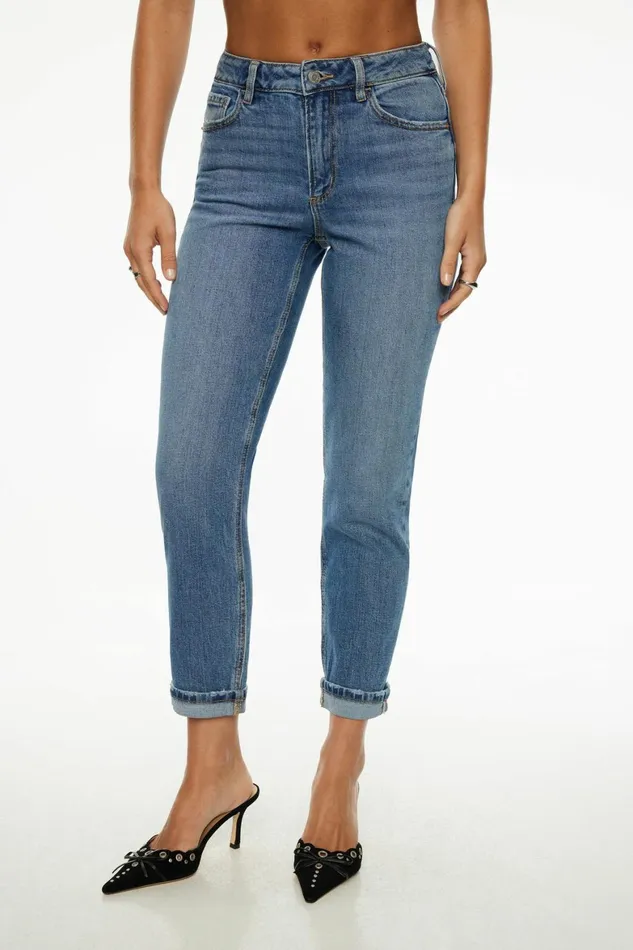 Women Dynamite Jeans and Denim Claudia Mom Jeans Blue
