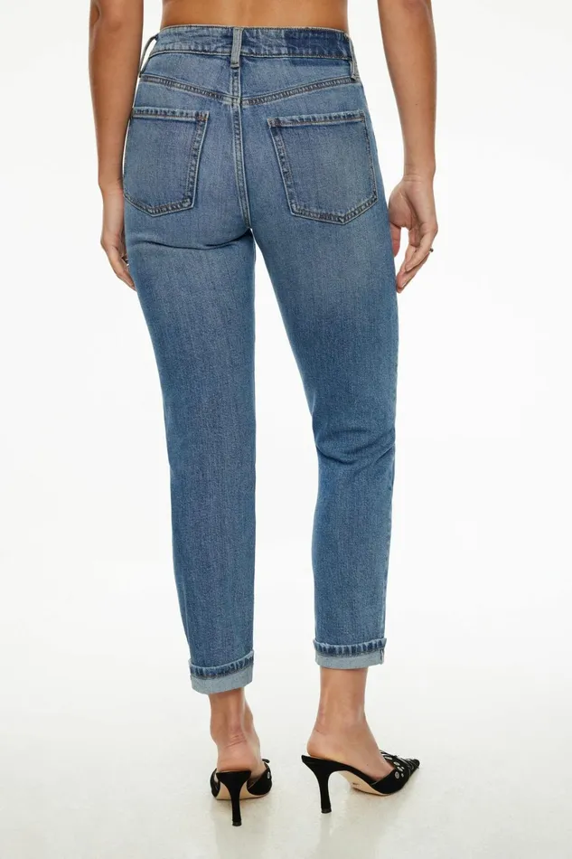 Women Dynamite Jeans and Denim Claudia Mom Jeans Blue