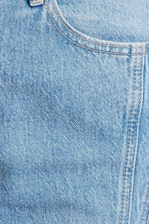 Women Dynamite Jeans and Denim Mika Relaxed Straight Twisted Seam Jeans Blue