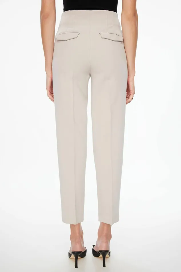Women Dynamite Pants Kendall Slim Side Zip Pants Gray