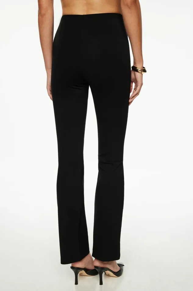 Women Dynamite Pants Straight Leg Pants Black
