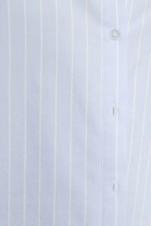 Women Dynamite Tops Sutton Shirt Blue