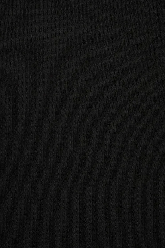 Women Dynamite Tops Tedi Ribbed Tank Top Black