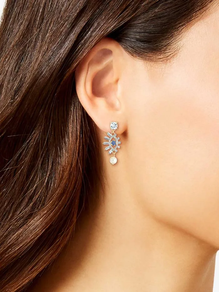 Women Earrings Jessica Simpson Evil Eye Dangle Earrings