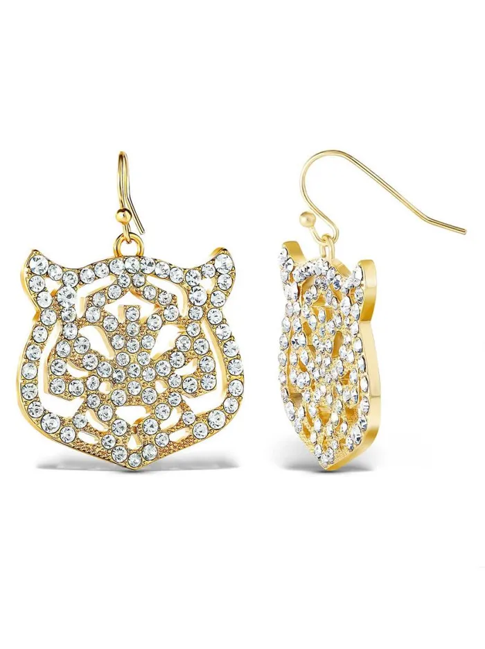 Women Earrings Jessica Simpson Tiger Drop Earrings