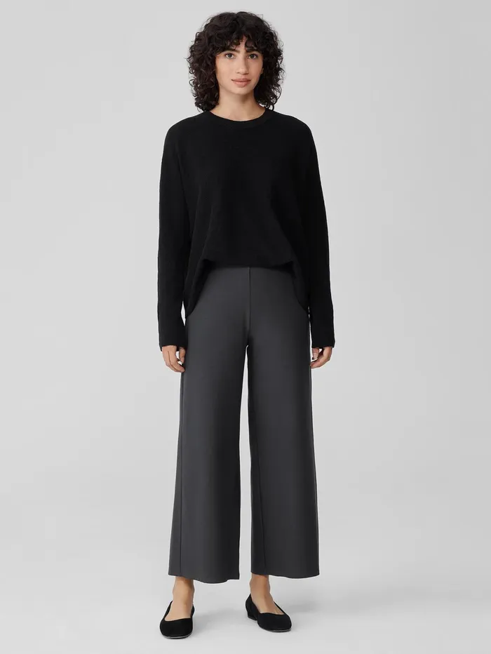Women Eileen Fisher Pants Shorts and Jumpsuits Washable Stretch Crepe WideLeg Pant Graphite Women Eileen Fisher Pants Shorts and Jumpsuits Washable Stretch Crepe WideLeg Pant Graphite