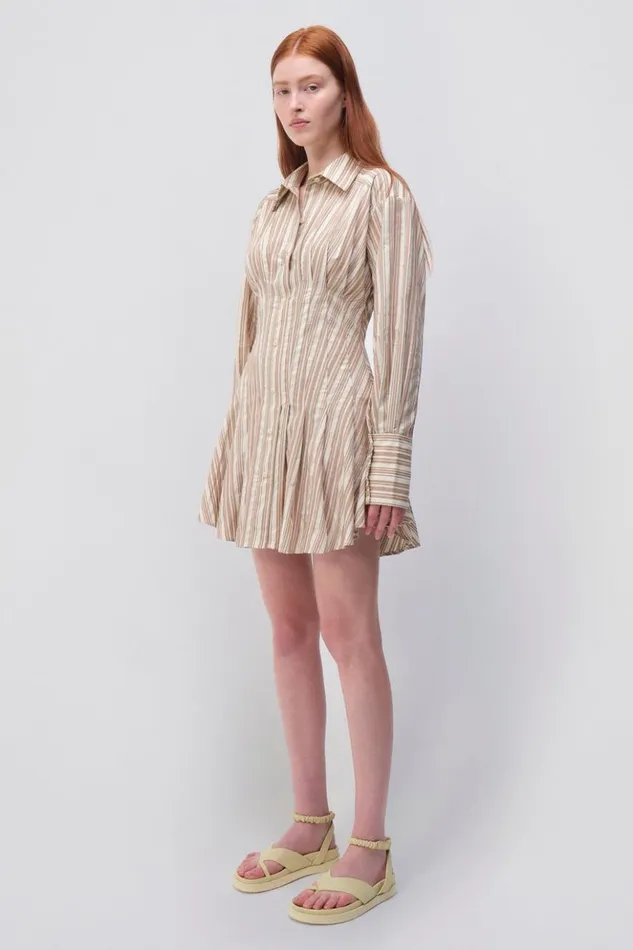 Women Felicity Dress Natural White Multi Jonathan Simkhai Dresses and Jumpsuits
