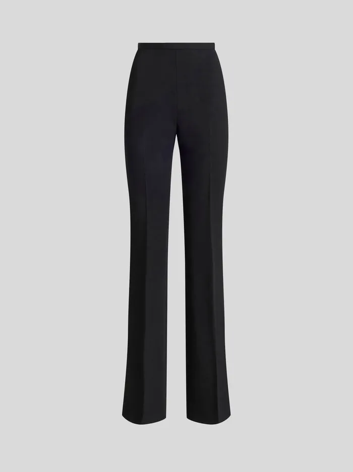 Women Flared Tailored Trousers Etro Trousers