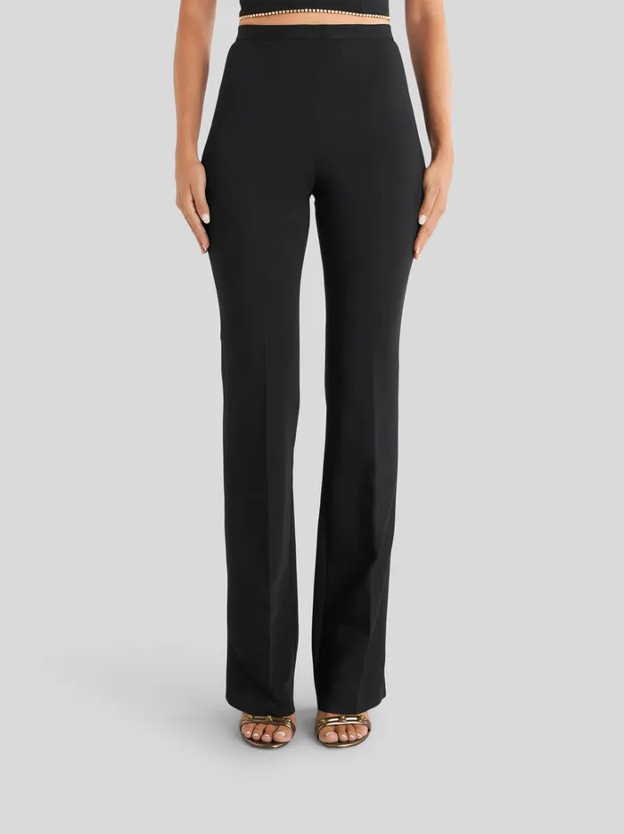 Women Flared Tailored Trousers Etro Trousers