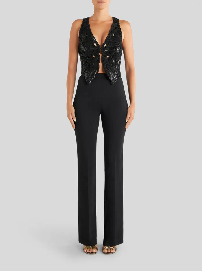 Women Flared Tailored Trousers Etro Trousers