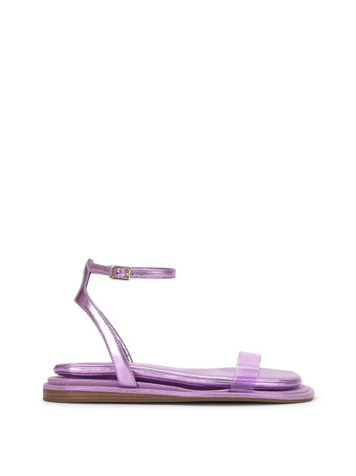 Women Flats Jessica Simpson Betania Sandal In Purple