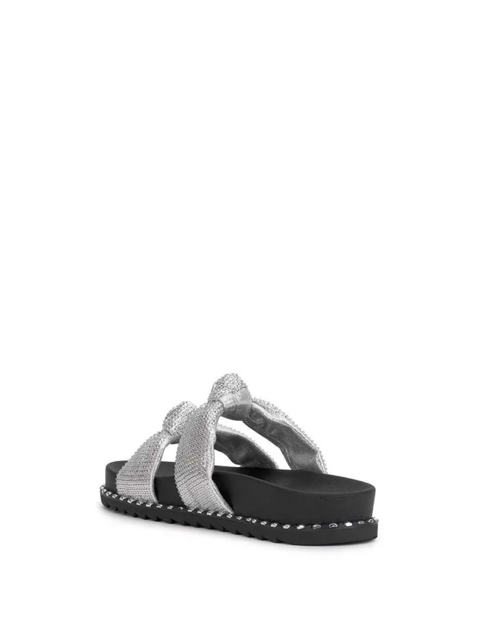 Women Flats Jessica Simpson Caralyna Flat Sandal In Silver