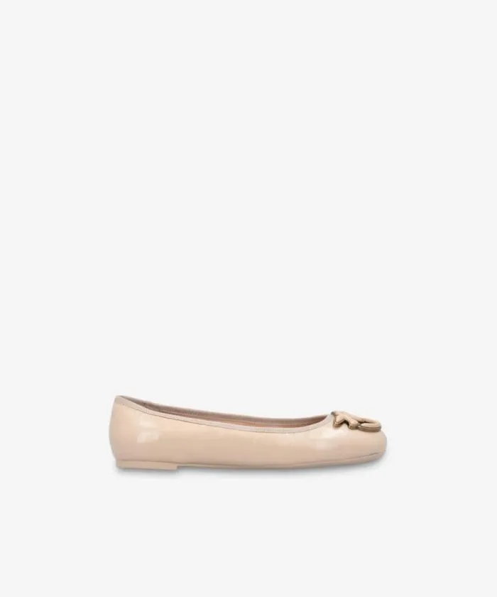 Women Flats Pinko Nappa Leather Ballerinas With Removable Ribbons Vexillum Purple Women Flats Pinko Nappa Leather Ballerinas With Removable Ribbons Vexillum Purple