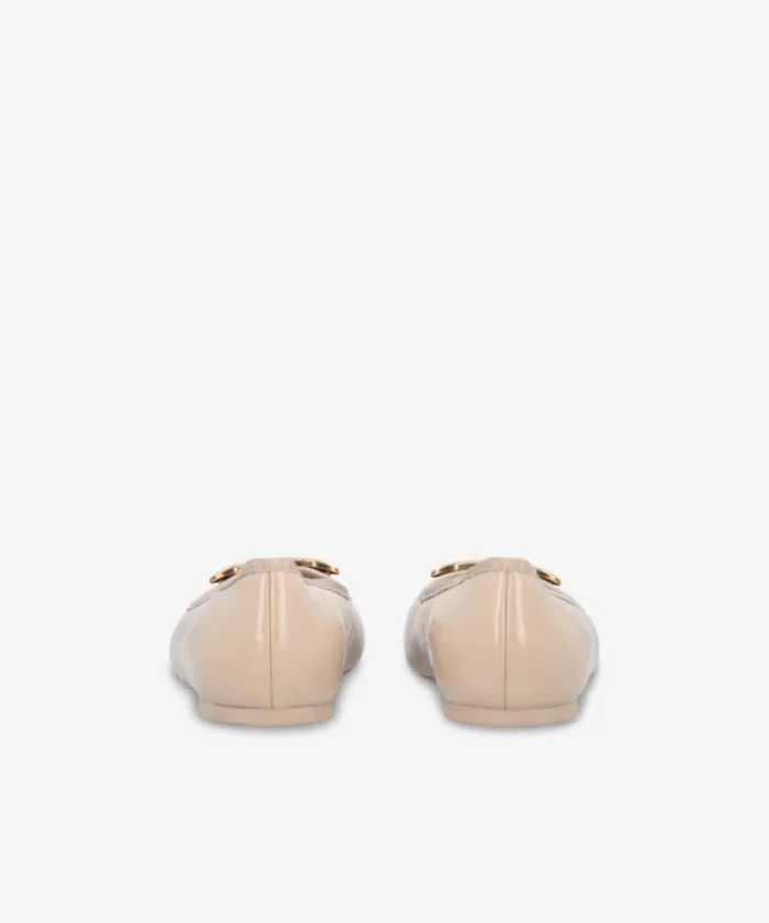 Women Flats Pinko Nappa Leather Ballerinas With Removable Ribbons Vexillum Purple Women Flats Pinko Nappa Leather Ballerinas With Removable Ribbons Vexillum Purple