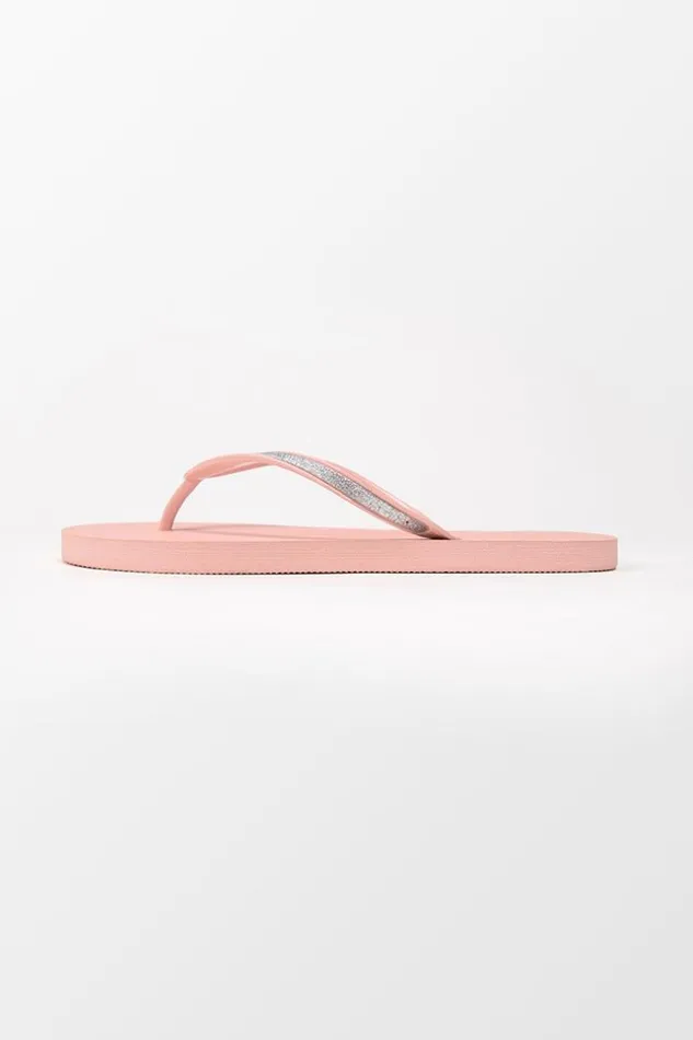 Women Flip Flops Cupshe Brisbane Minimalist Flip Flops Pink
