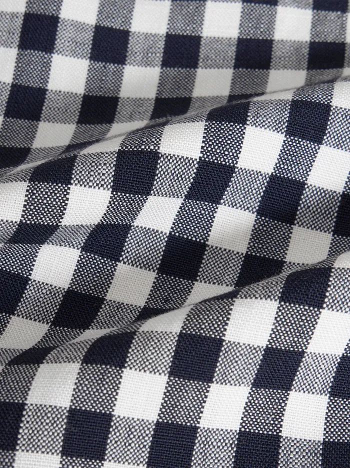 Women Gingham Top With Bow Etro Tops