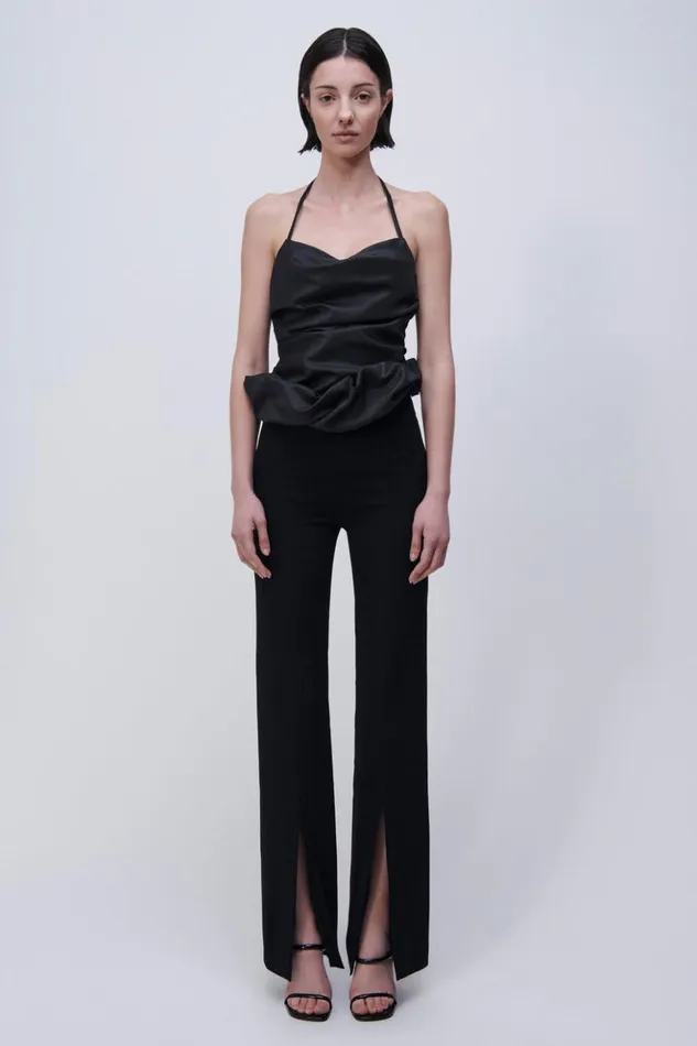 Women Hailee Top Black Jonathan Simkhai Tops and Bodysuits