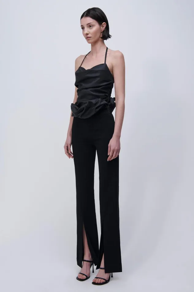 Women Hailee Top Black Jonathan Simkhai Tops and Bodysuits