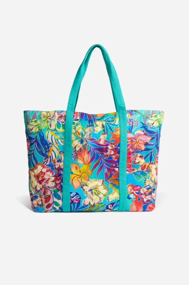 Women HELENA BEACH TOTE Helena Johnny Was Swim and Resort