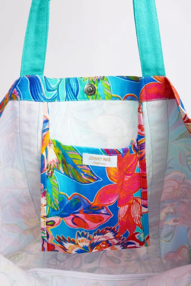 Women HELENA BEACH TOTE Helena Johnny Was Swim and Resort Women HELENA BEACH TOTE Helena Johnny Was Swim and Resort