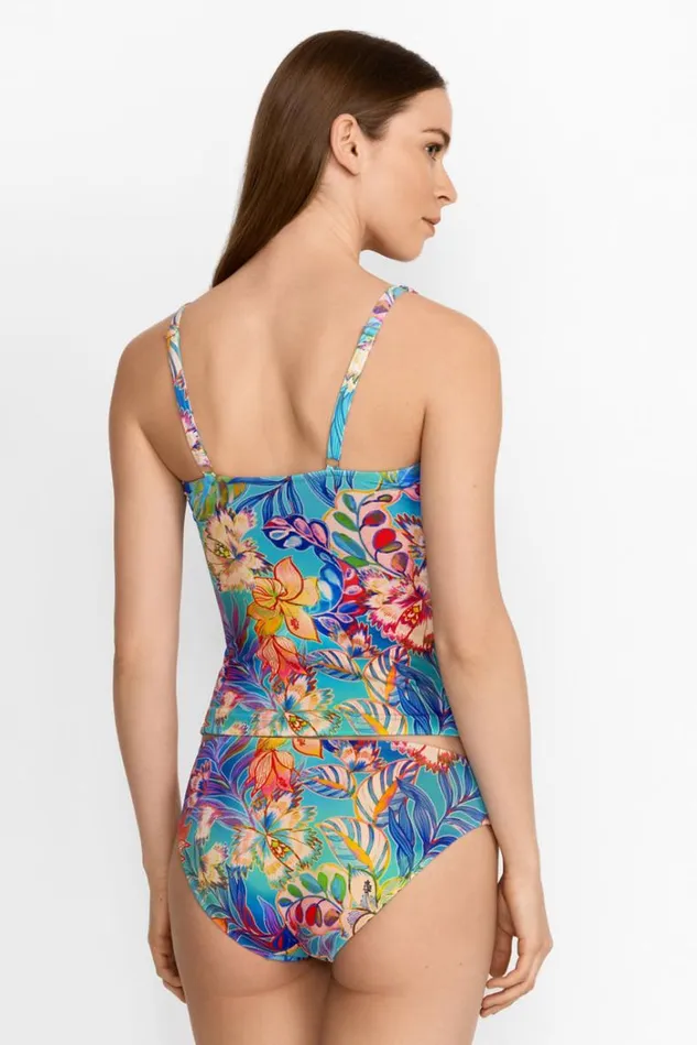 Women HELENA RUCHED TANKINI Helena Johnny Was Swim and Resort Women HELENA RUCHED TANKINI Helena Johnny Was Swim and Resort