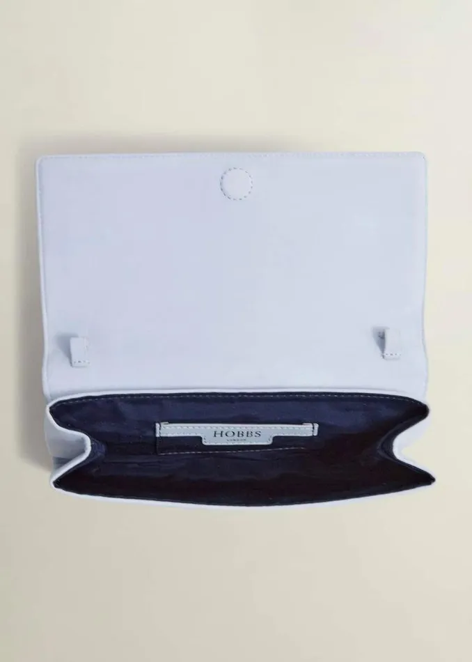 Women HOBBS Bags Renata Clutch Pale Blue